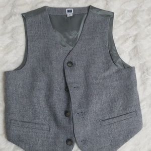 Boys gray vest